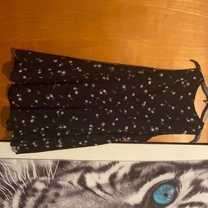 Torrid Black multi colored Floral print Dress